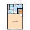 ヒルトップ中西 1Kの間取り