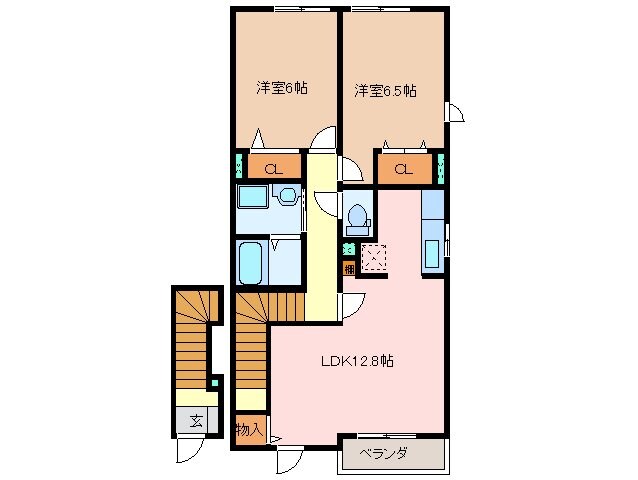 間取り図 アルシュ　Ⅰ