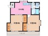 ロイヤルメゾンRAVORO　Ⅱ 2DKの間取り