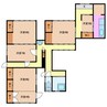 大淀A貸家 6Kの間取り