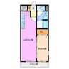 ＯＮＥ′Ｓ 1LDKの間取り