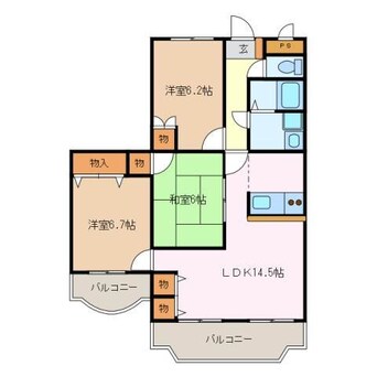 間取図 中川ファーストマンションⅤ