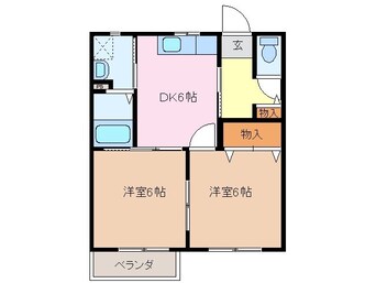 間取図 ヴィラージュ