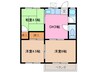 コーポむらた　Ｂ棟 3DKの間取り