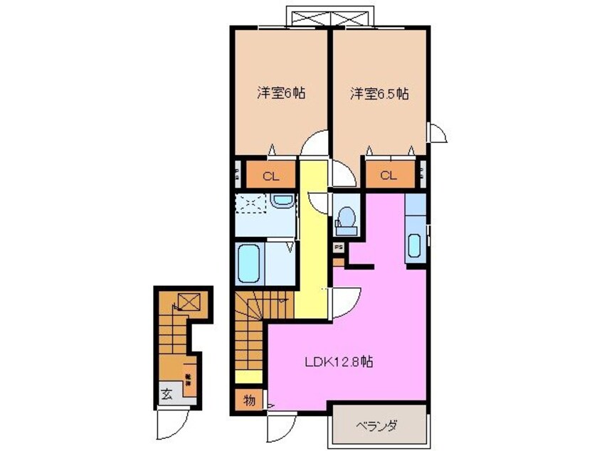 間取図 ヴェルサイユ