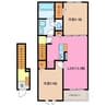 プラネット　寺ノ前 2LDKの間取り