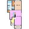 プラネット　寺ノ前 1LDKの間取り