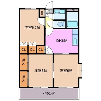 間取図 アニバーサリー