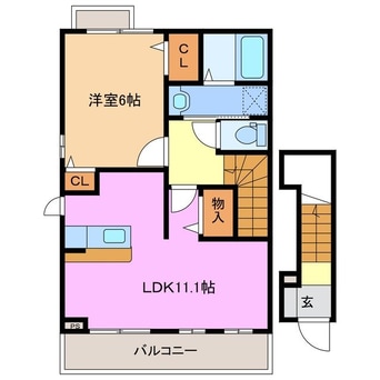 間取図 ルミナーレ　Ｂ