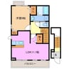 ルミナーレ　Ｂ 1LDKの間取り