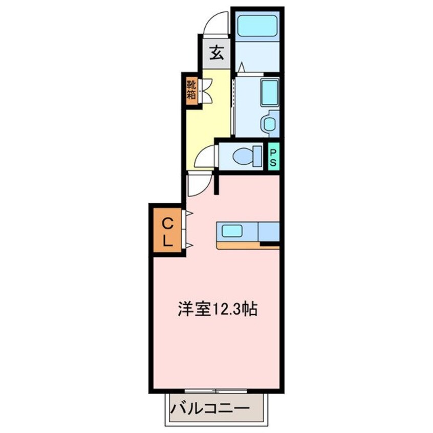 間取図 アステルン