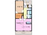 中川ファーストマンションⅥ 1LDKの間取り