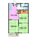 石津ハイツの間取図