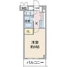 ベル・ステージ竹の山 1Kの間取り
