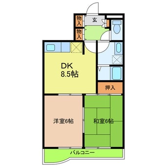 間取図 エスポワール長久手