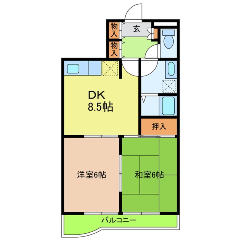間取図 エスポワール長久手