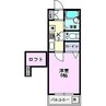 アーバニア南ヶ丘 1Kの間取り