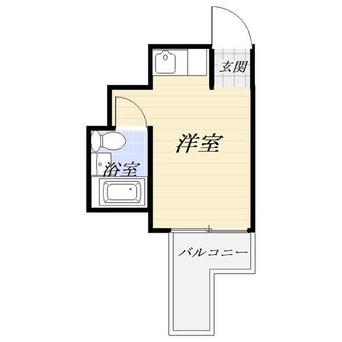 間取図 クロンド藤が丘
