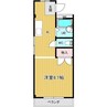 プラザコレージュ 1Kの間取り