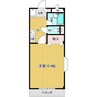 デフィⅠ 1Kの間取り
