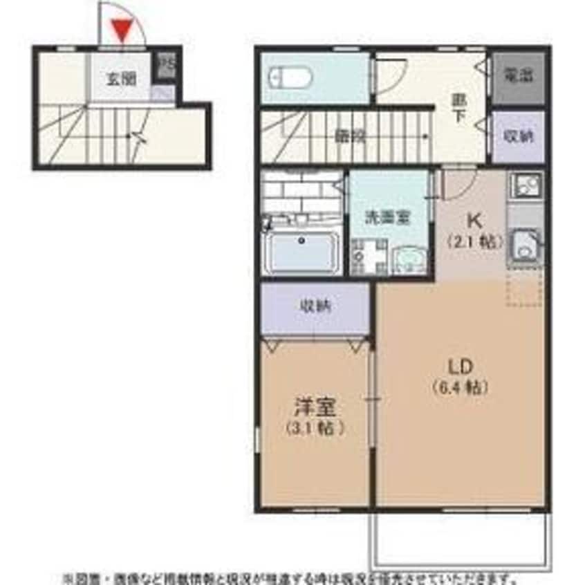 間取図 ステラコート市ヶ洞　C