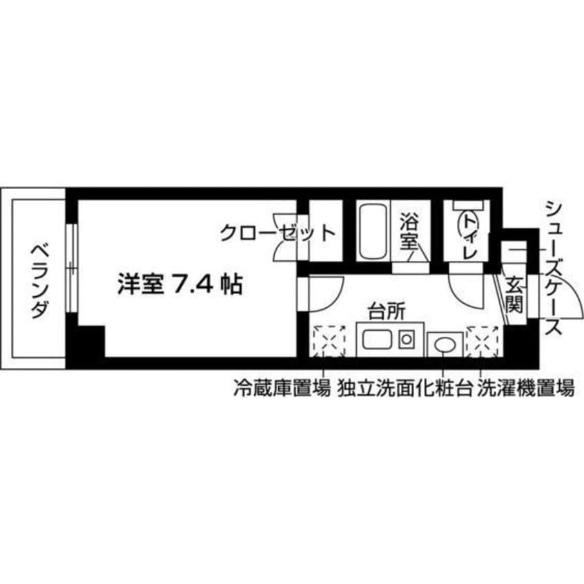 間取図 FORESTA NAGAKUTE