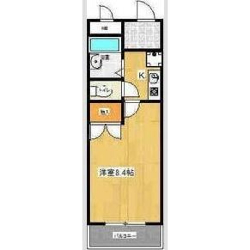 間取図 あさけハイツ