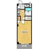 グリーンヒルズ山田15 1Kの間取り