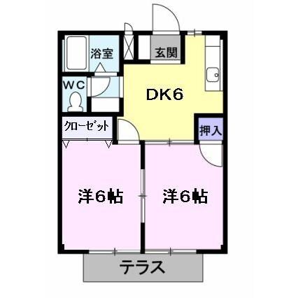 間取り図 レインボー松井