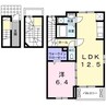 プロフューモ 1LDKの間取り