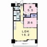 スカイライフⅡ 2LDKの間取り