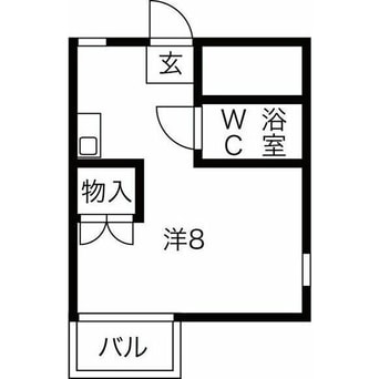 間取図 ハイツハヤシ