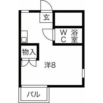 間取図 ハイツハヤシ