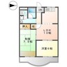 サンシャイン香久山 2LDKの間取り