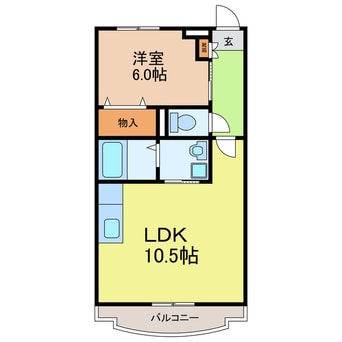 間取図 ウィステリア壱番館
