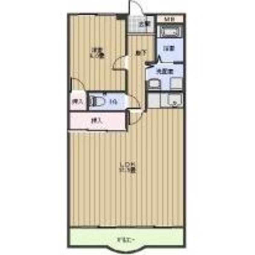 間取図 ハイムホワイツ