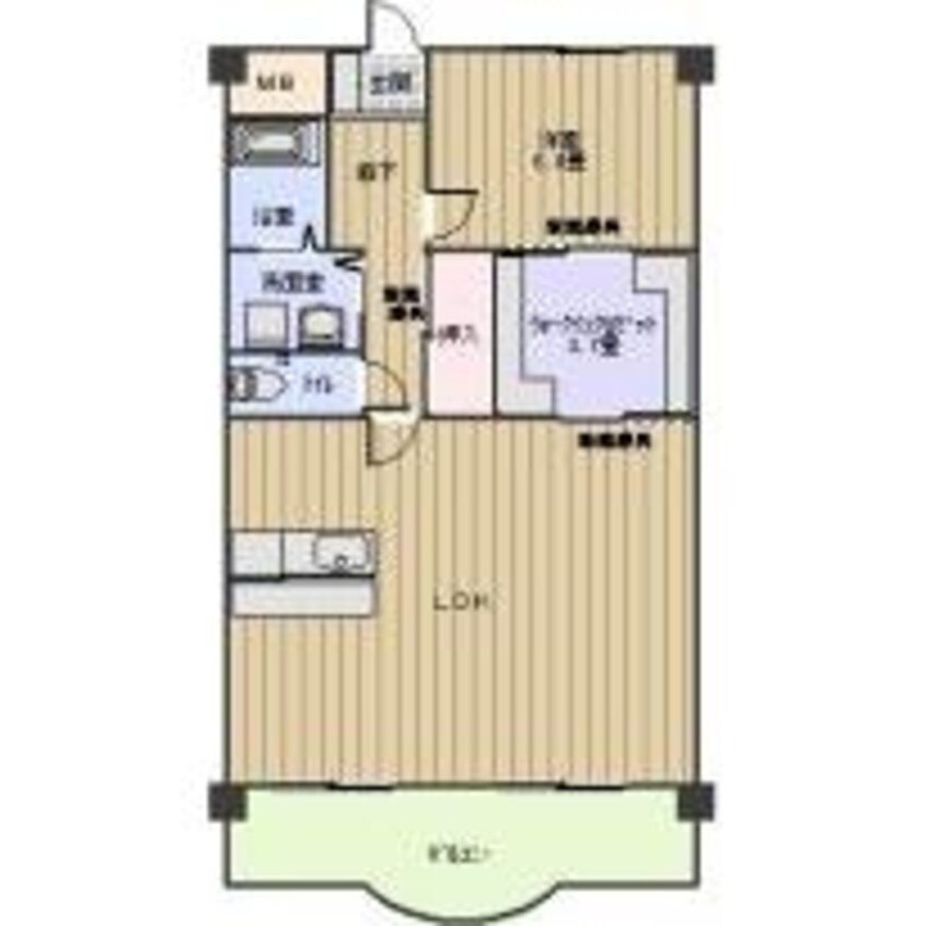 間取図 ハイムホワイツ