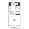 ピア・ボナール 1Kの間取り