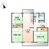 名古屋市営地下鉄東山線/藤が丘駅 徒歩18分 4階 築51年 3LDKの間取り