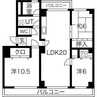 名古屋市営地下鉄東山線/上社駅 徒歩12分 2階 築44年 3LDKの間取り