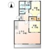 名鉄豊田線/日進駅 徒歩6分 4-4階 築31年 2LDKの間取り