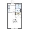 レオパレスグリーンロードⅡ 1Kの間取り