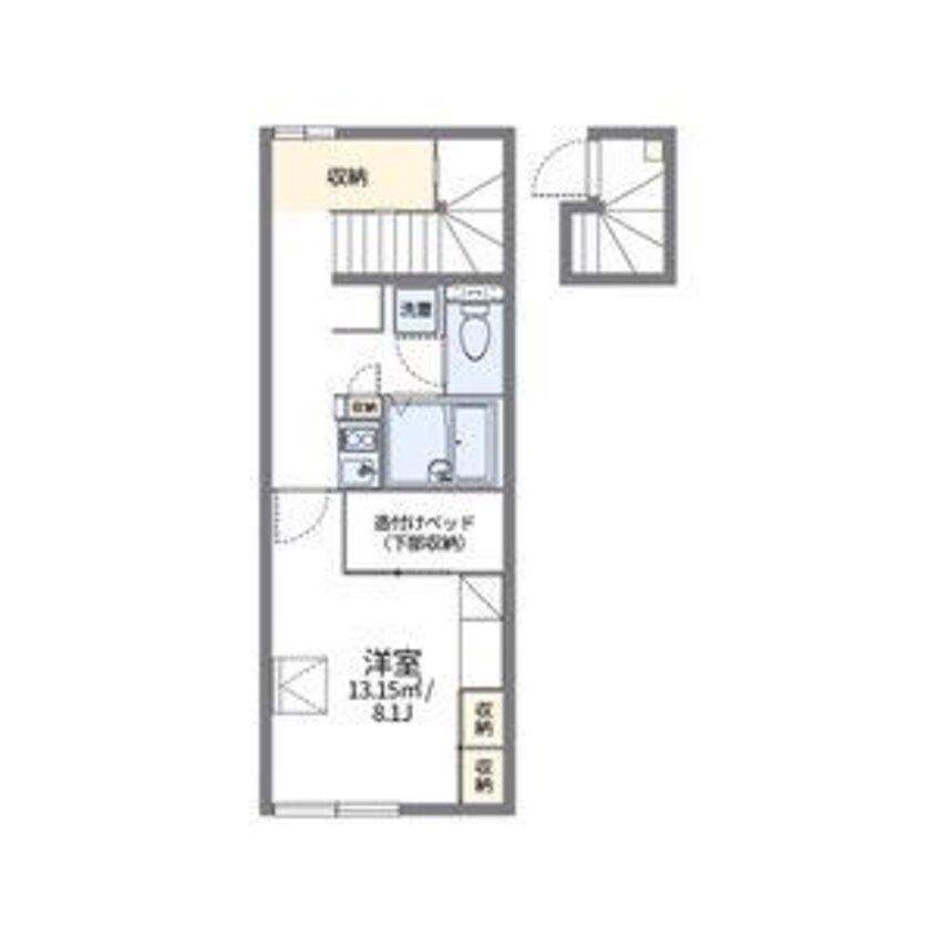 間取図 レオパレスABETA