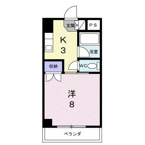 間取り図 名鉄豊田線/赤池駅 徒歩11分 3階 築31年