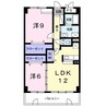 名古屋市営地下鉄東山線/一社駅 徒歩5分 3階 築25年 2LDKの間取り