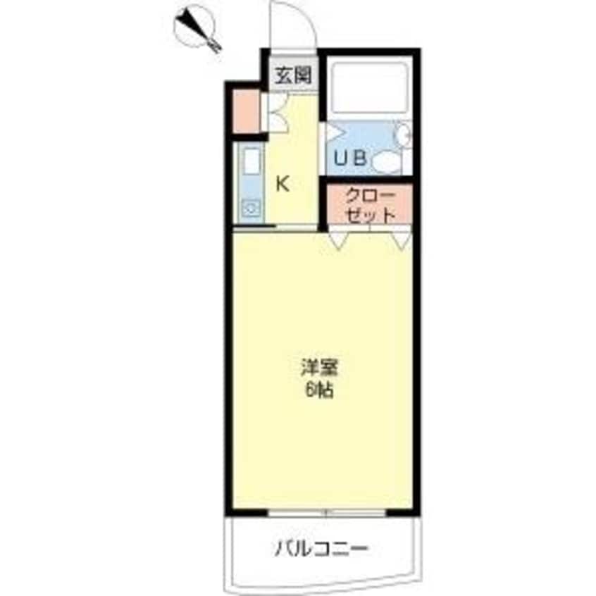 間取図 名古屋市営地下鉄東山線/藤が丘駅 徒歩5分 1階 築35年