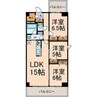 名古屋市営地下鉄東山線/星ヶ丘駅 徒歩14分 4階 築13年 3LDKの間取り