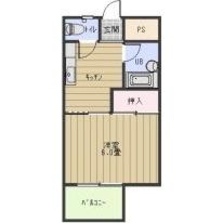 間取図 シャトー新樹