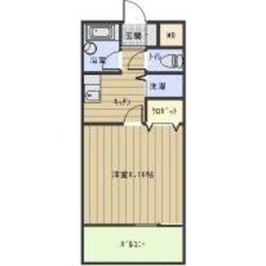 間取図 サンハイムII