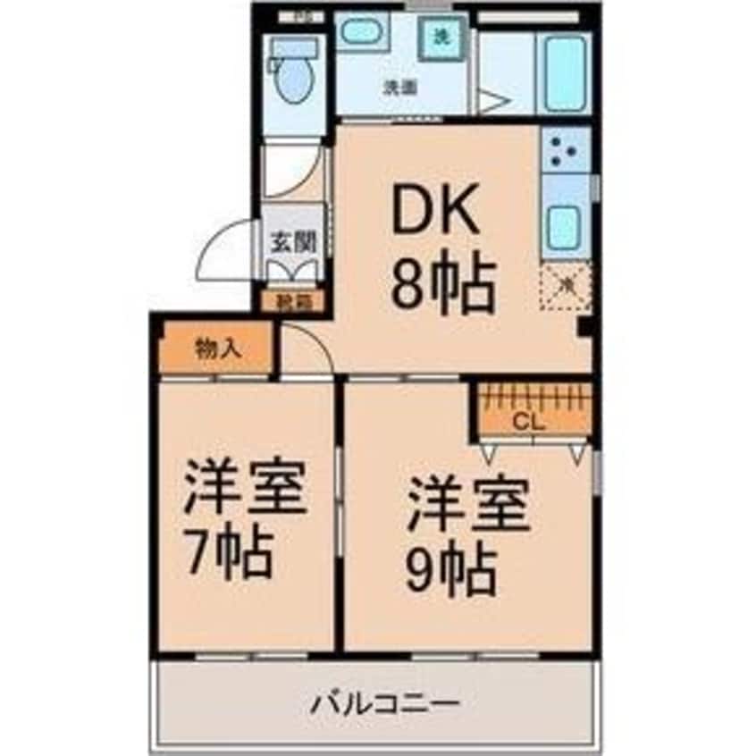 間取図 愛知高速交通東部丘陵線<リニモ>/はなみずき通駅 徒歩9分 1-3階 築24年